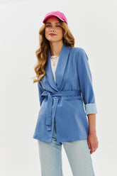 Denim Moves waist jacket